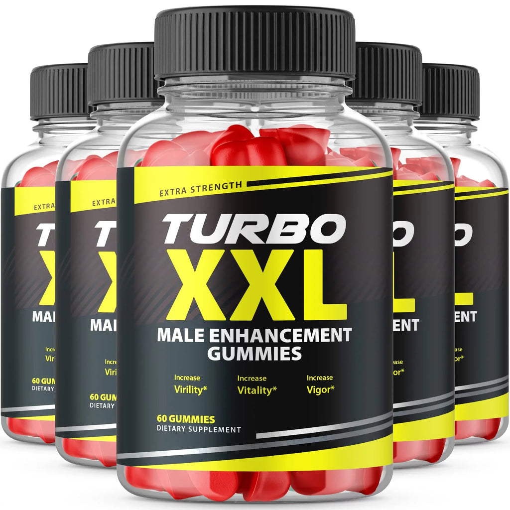 (5 Pack) Turbo xxl Gummies - Official Formula (300 Gummies)