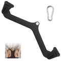 Gym Fitness Rowing -bar, Pull-down Rowing Handle for Back Muscles, Pulley Cable Machine Attachment with Carabiner for Lats and Trapezius Training, Bodybuilding, Gyms, Sports