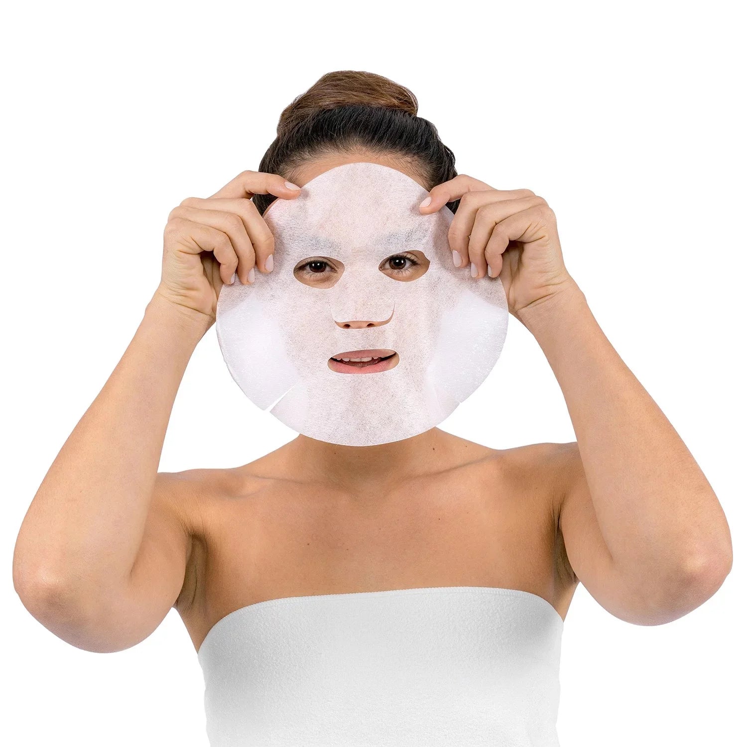 Miss Spa Hydrating Face Sheet Mask with Aloe, Skin Care for Women, 4-Pack