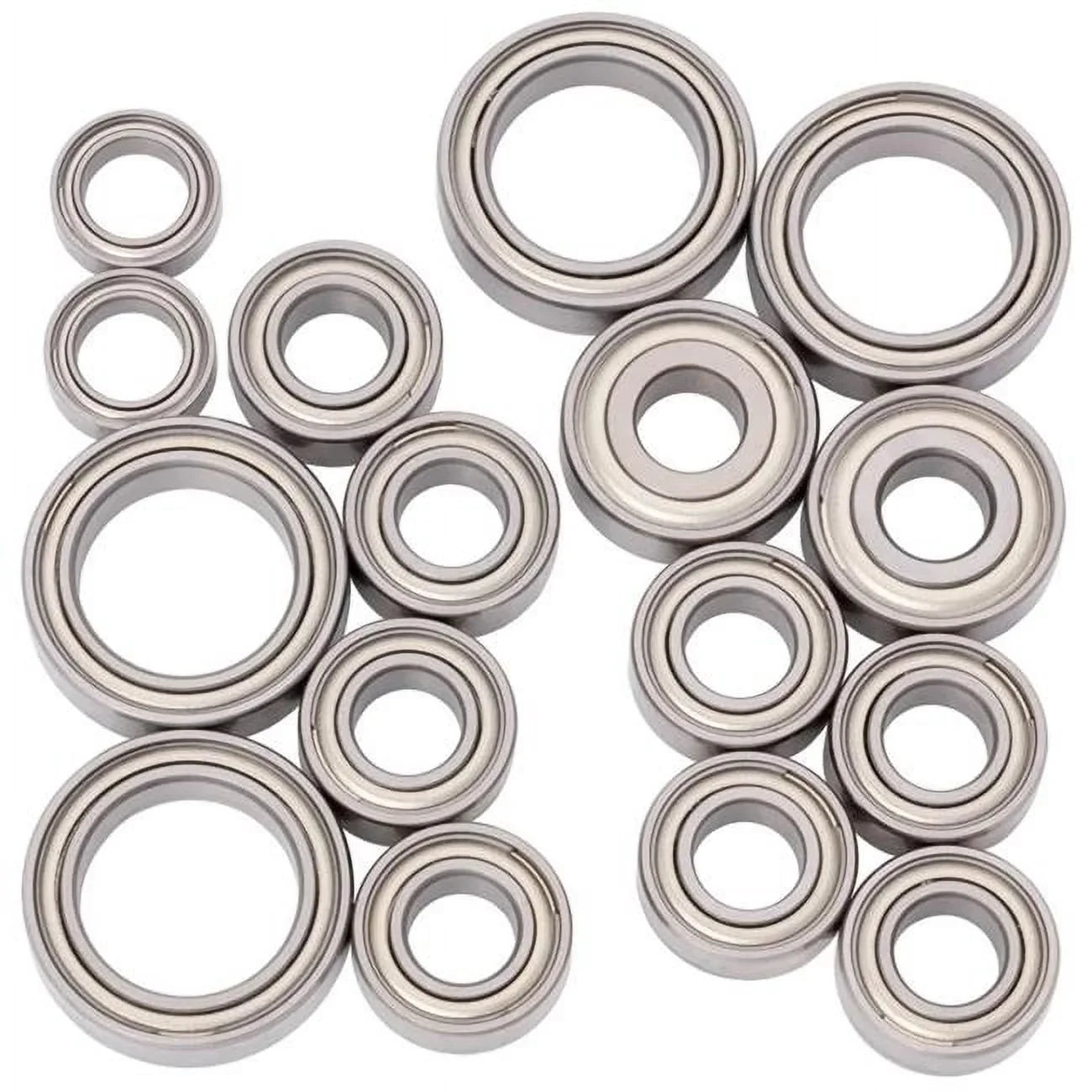 1Up Racing 1UP450041  Pro Ball Bearing Set for   23, Chrome & Ceramic