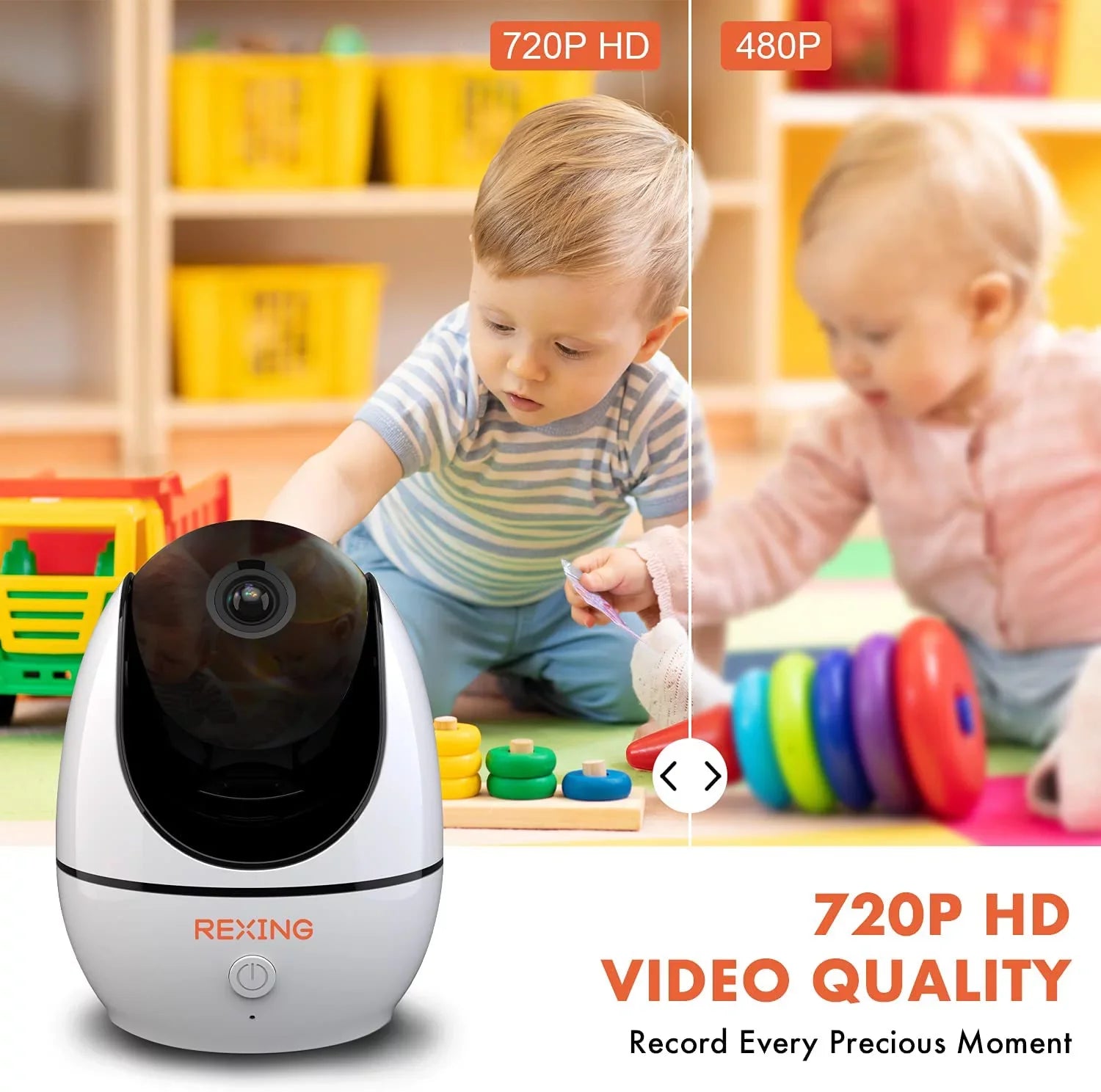 Rexing  Baby Monitor w/ Recording Capabilities 4.5"  Display