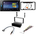 Bundle with Pioneer Multimedia  Car Stereo and Installation Kit - for 2013-2016 Nissan Versa w/Oversized Radio / Bluetooth Touchscreen, Backup Camera, 2 Din Dash Kit