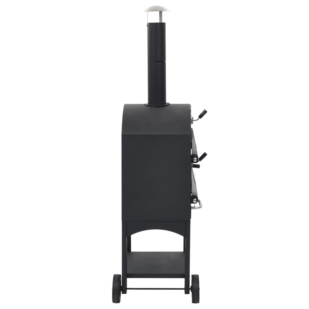 Suzicca Charcoal Fired  Pizza Oven with Fireclay Stone