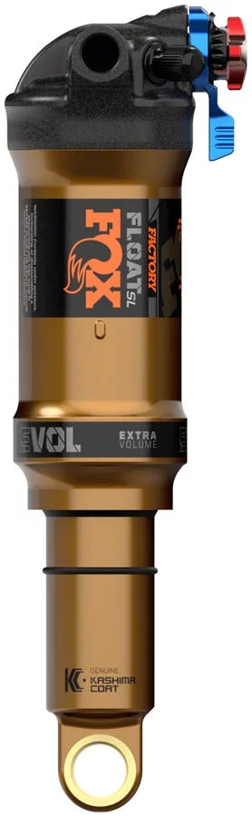 Float  Factory Rear Shock - Trunnion Metric, 165 x 40 mm,  , 3-Position Adj, Black/Kashima Coat