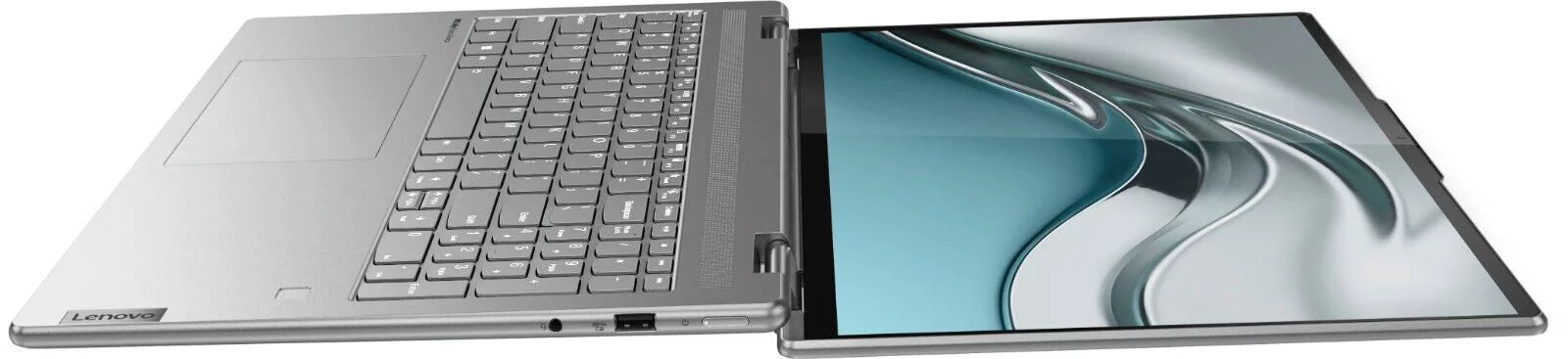 Lenovo - Yoga 7i 16" 2.5K Touch 2-in-1 Laptop - Intel Evo Platform - Core i7-12700H - 32GB Memory - Intel Arc  - 1TB  - Arctic Grey