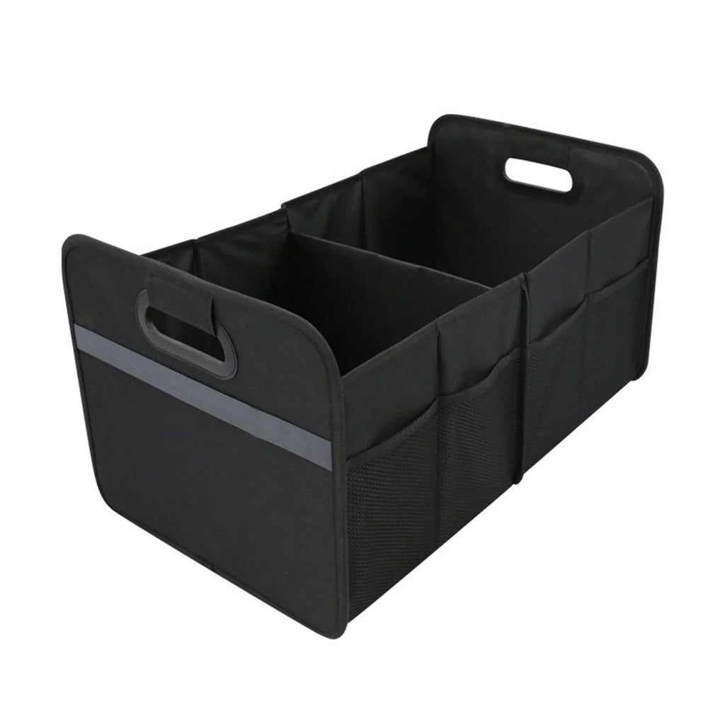 moobody Car Trunk Organizer Car Trunk Storage Box Automotive Cargo Organizer Oxford Cloth Folding Car Storage Box 55L