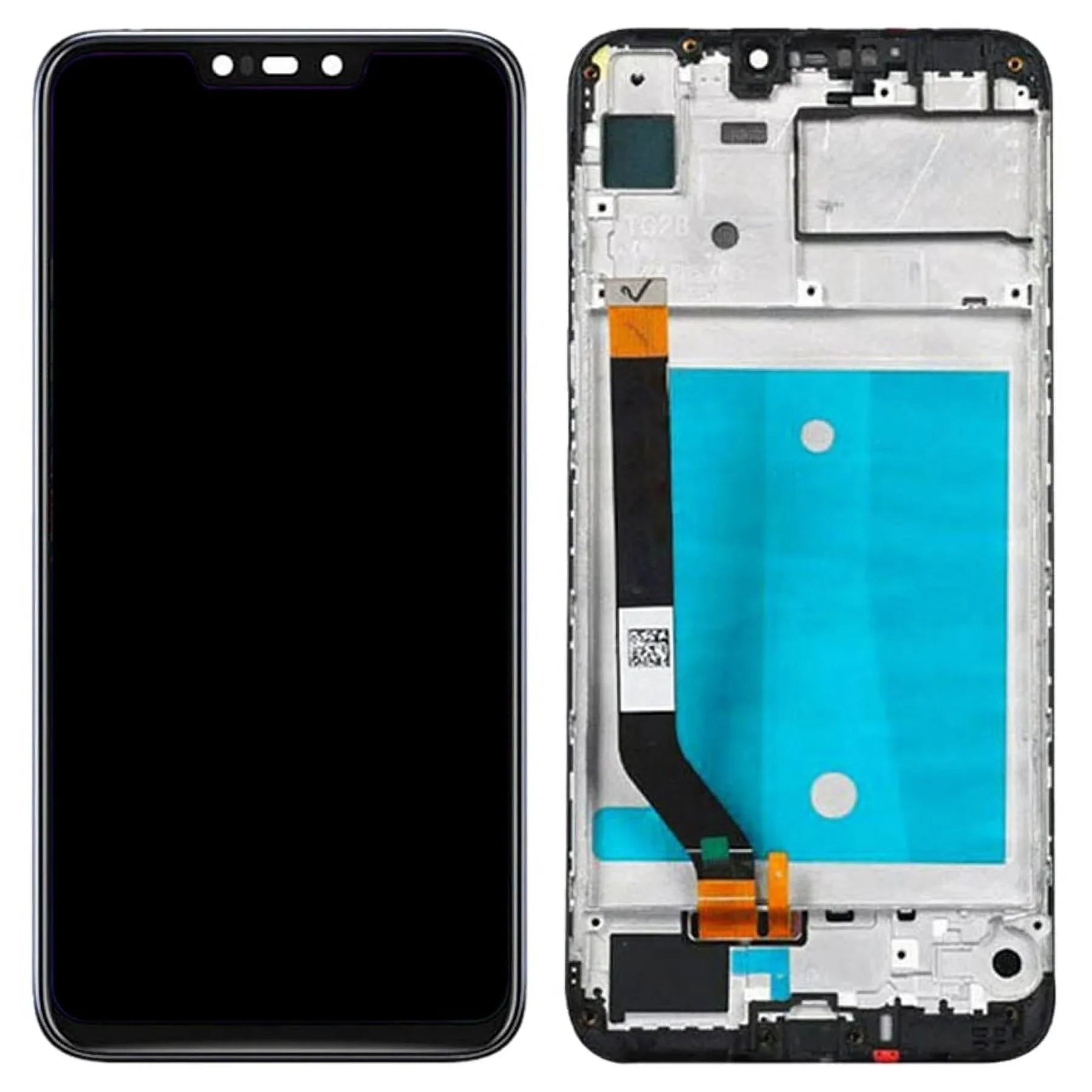 Cellphone Repair Parts    Screen for Asus Zenfone Max   /   Digitizer Full Assembly with Frame