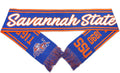 Big Boy Savannah State Tigers  Knit Scarf [Royal Blue - 80" x 7"]