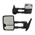 Teledu Power Heated Chrome Towing Mirrors For Chevrolet   Signal&Backup Lamp