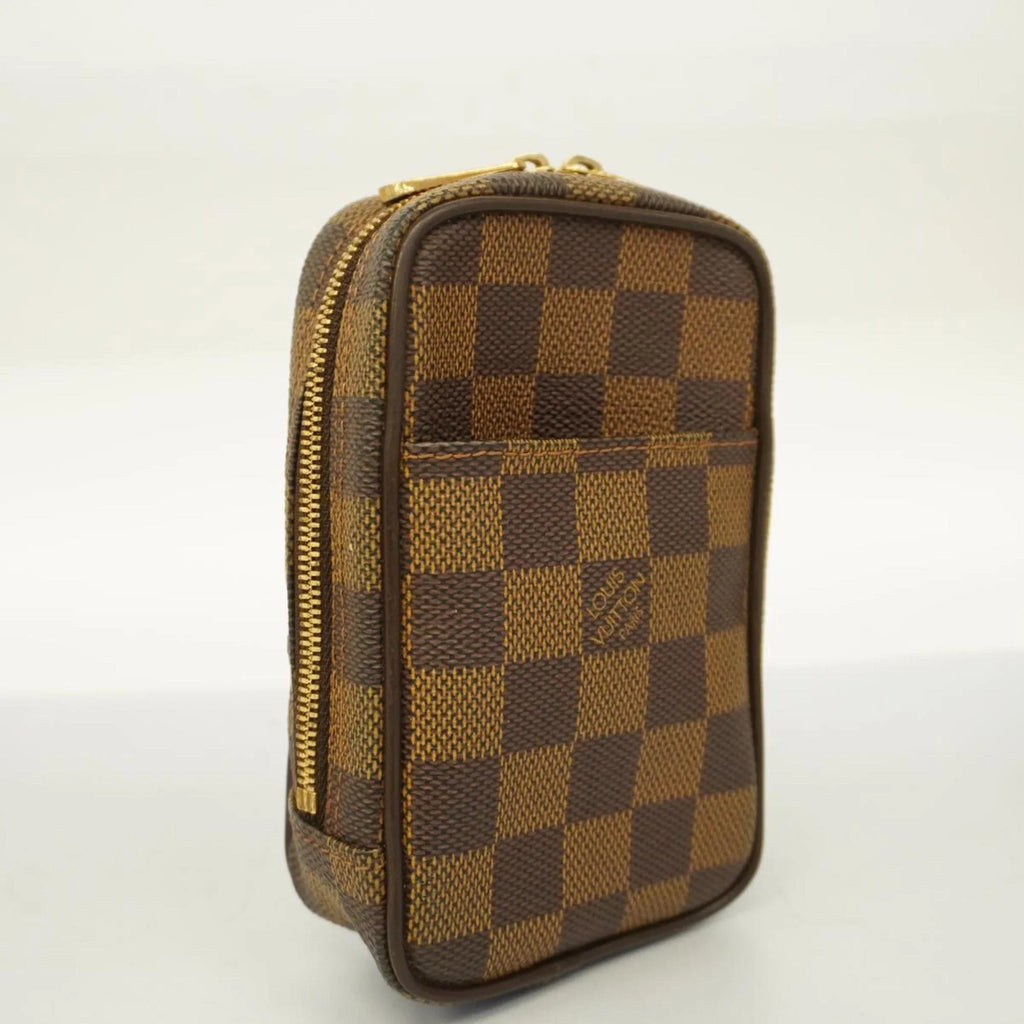 Pre-Owned Louis Vuitton Pouch Damier Etui Okapi   Ebene Men's Women's (Good)