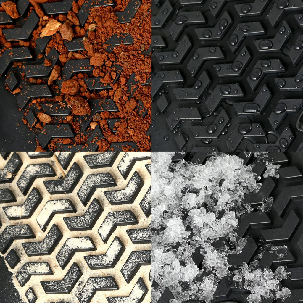 Rugged Ridge by RealTruck | Floor Liner, Front | 12920.11 | Compatible with 1997-2006 Jeep Wrangler /