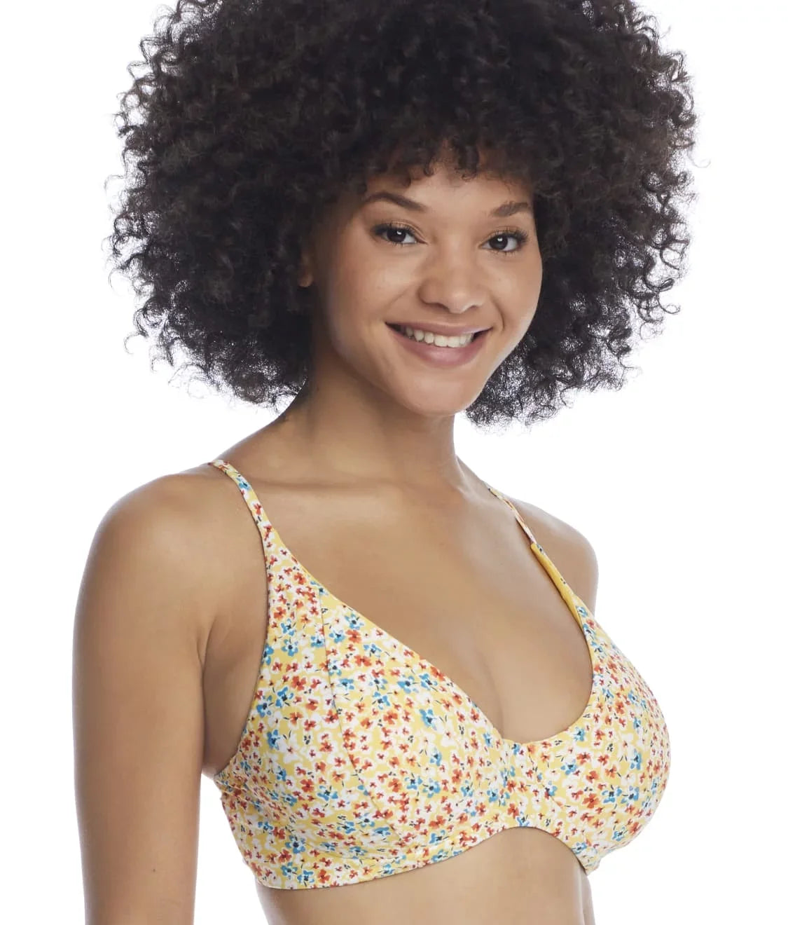 Wildflower Meadow Maya Bikini Swim Top,  38D,  38D,