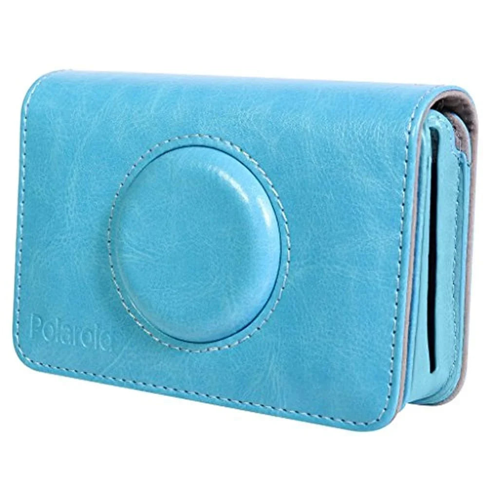 Polaroid Leatherette Case Snap Touch Instant Print Digital Camera – Custom Design for Snug Fit (Blue)