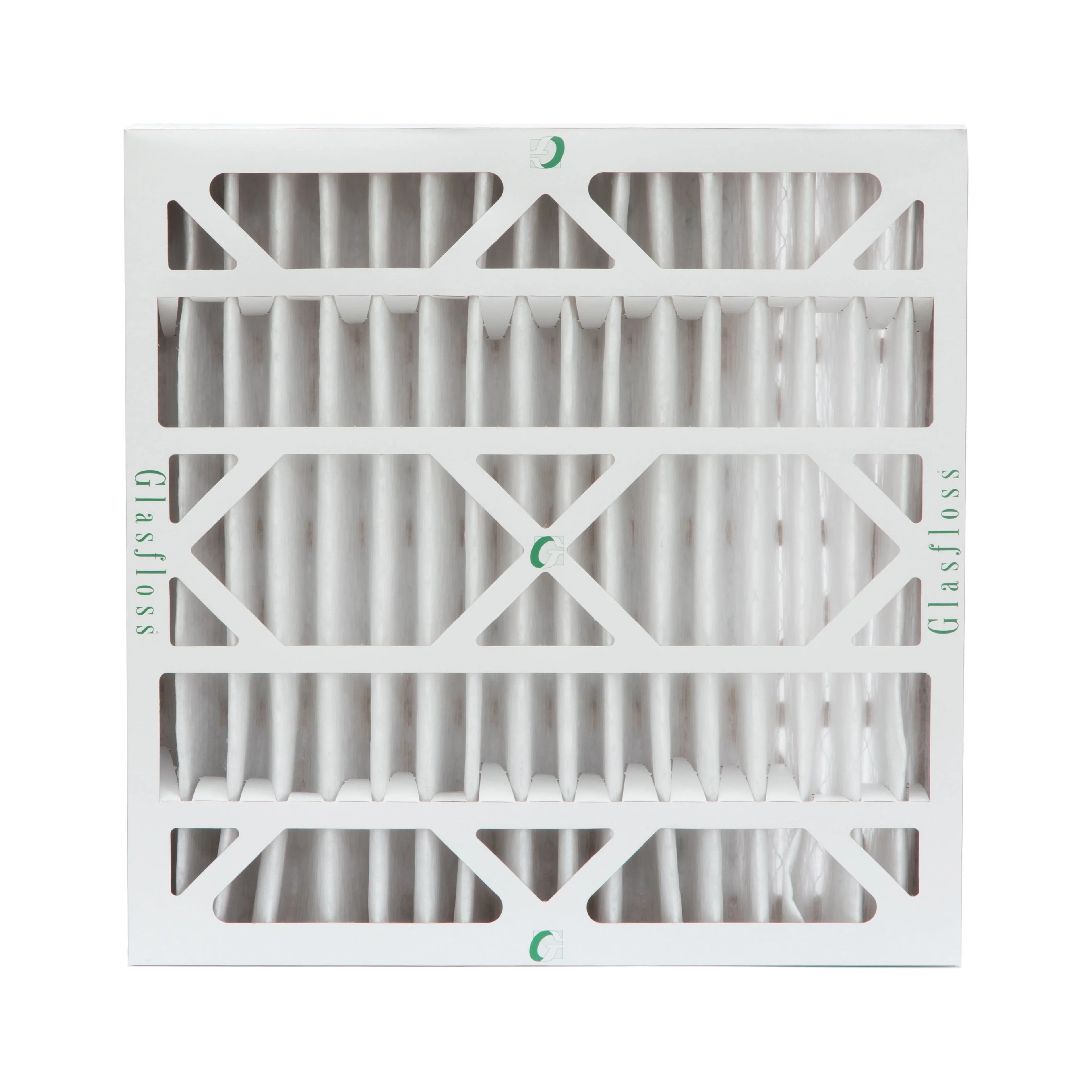 Glasfloss  20x20x4  10 Pleated  Furnace Air Filters. Box of 4. Exact Size: 19-1/2 x 19-1/2 x 3-3/4