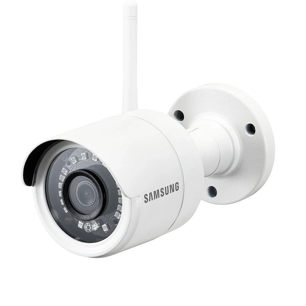 Samsung Wisenet - 4 Channel 1080p Full   Video Security System with 1TB Hard Drive and 4 1080p Wireless Weather Resistant Bullet Cameras