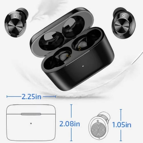 Wireless Earphones  True Stereo Earbuds Headphones w Mic Charging Case  for Samsung Galaxy    5G  5G  A10s A10e A03s A02s  - Sonim   - Sony Xperia 1