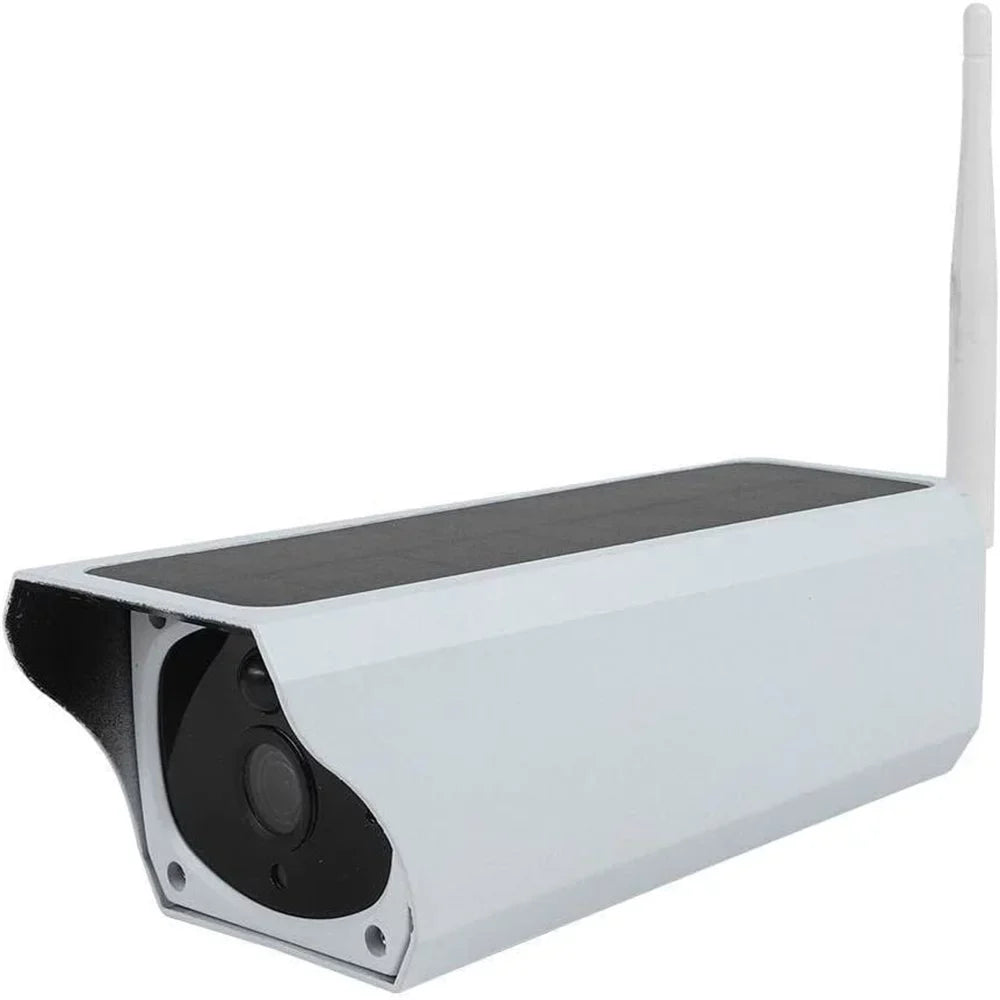 2.0  Outdoor Wireless Solar Battery Powe Bullet Security  Camera with  Waterproof, Advanced Day and Night Vision,  Motion Detection
