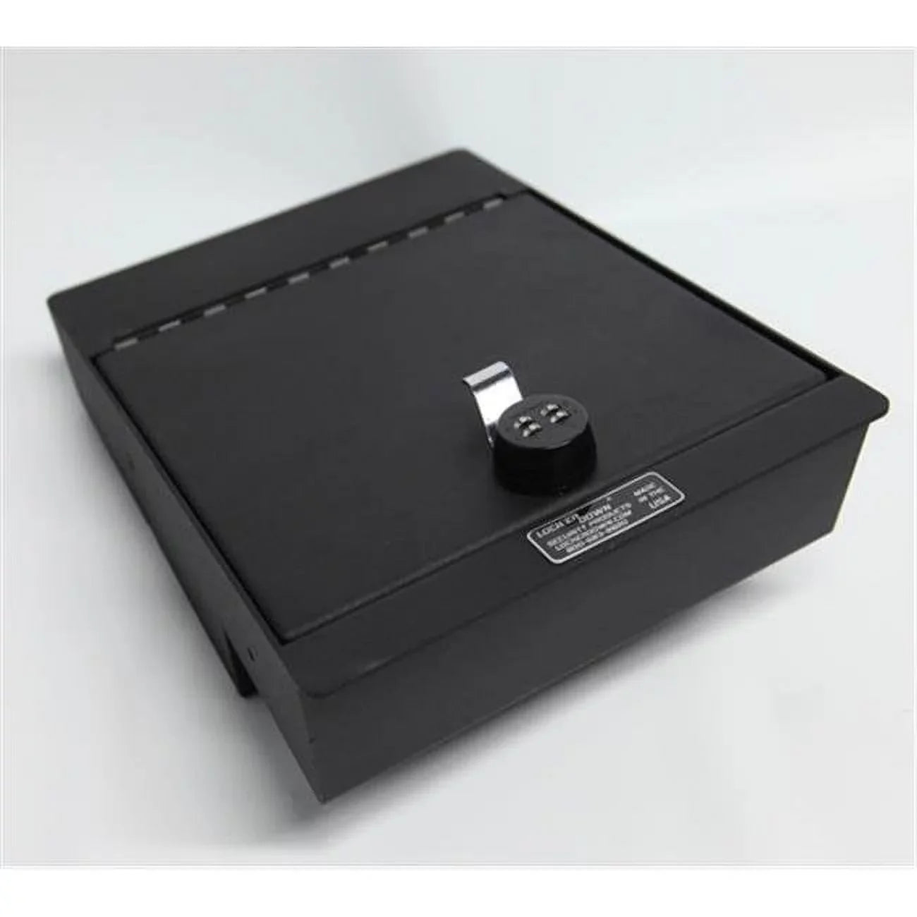 Locker Down  Console Safe For 2014 1500 Series Sierra And Silverado With Split Bench Seat