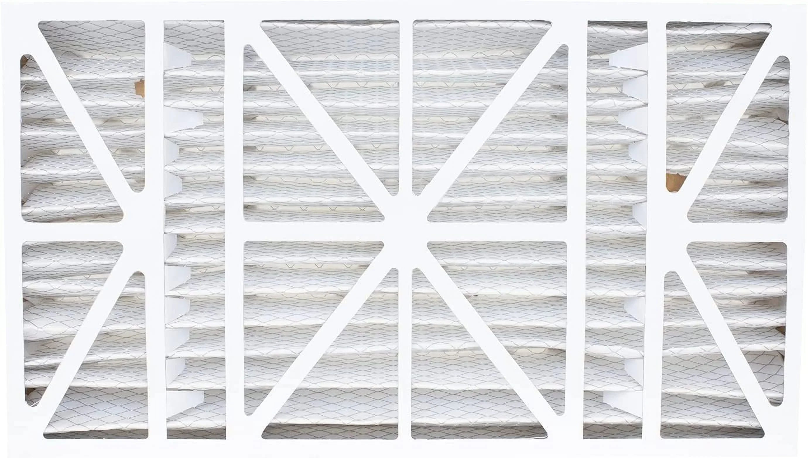 Filterbuy 16x28x6  13 Pleated   Furnace Air Filters for Aprilaire Space-Gard 2400 (4-Pack)