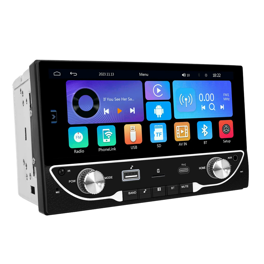 2DIN 6.86" Universal Car mp5 Player Bluetooth  Radio Receiver Support / Rear View Camera wireless carplay/auto