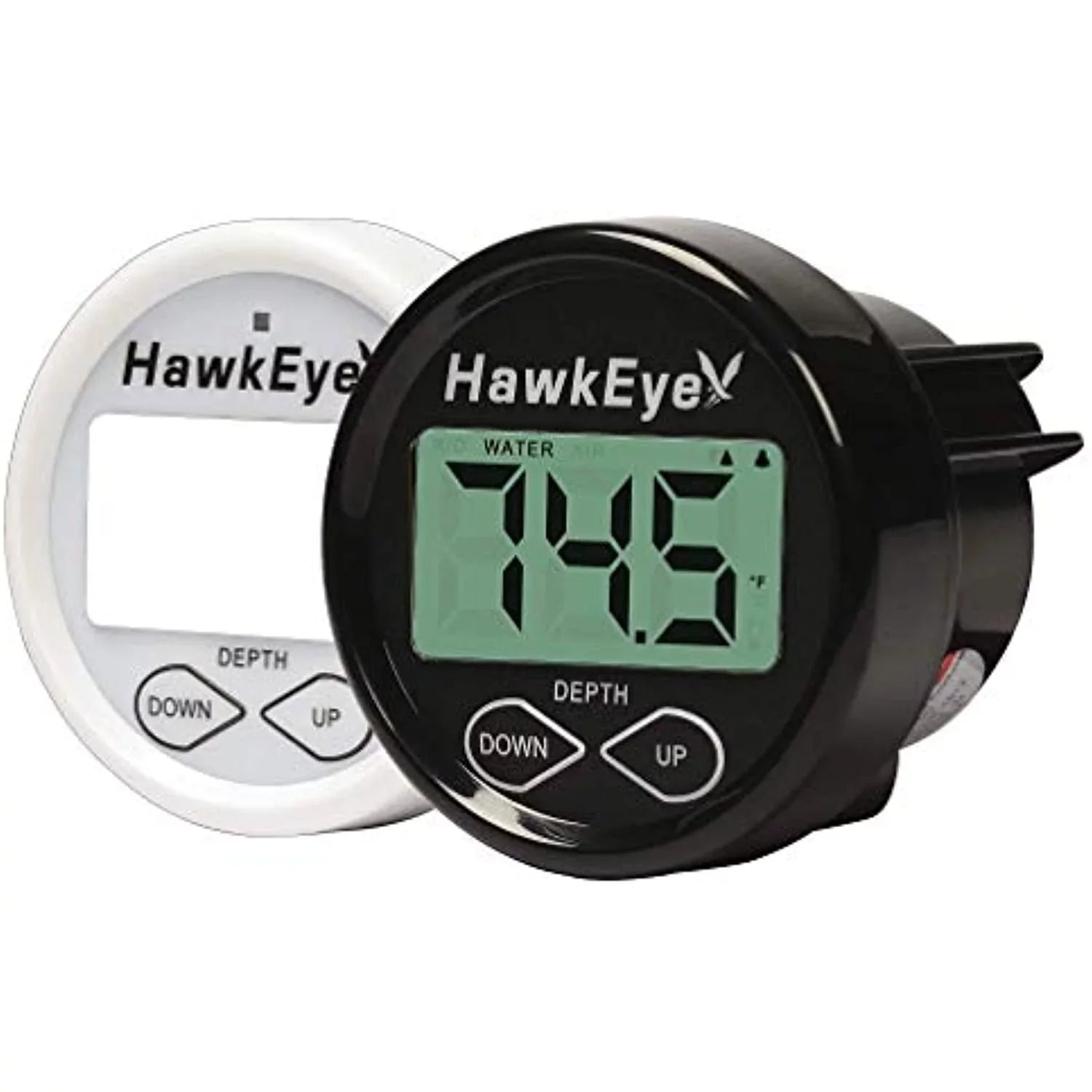 Hawkeye In-Dash Depth Sounder with Air and Water Temperature with Transducer
