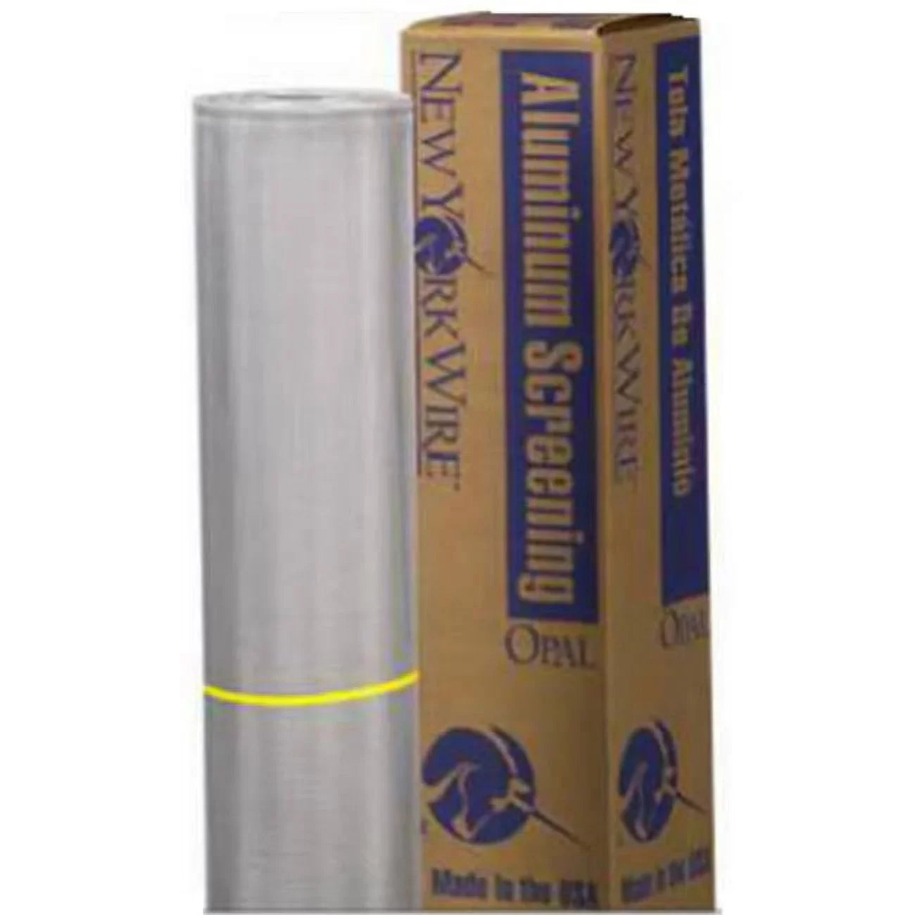 New York Wire 10518 Bright Aluminum Insect Screening, 60" x 100'
