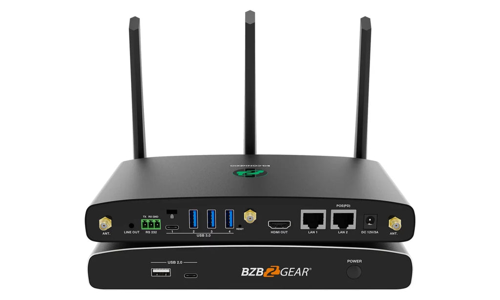 4K  Wireless  Conference Room Presentation Collaboration Solution with Airplay/Miracast/Chromecast Support