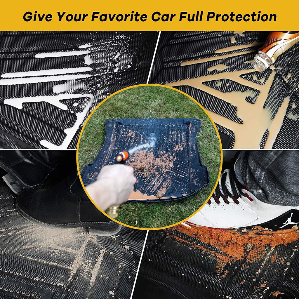Custom Trunk Liner Cargo Mats for Ford Explorer 2011-2019 Waterproof Non 7-seats Models