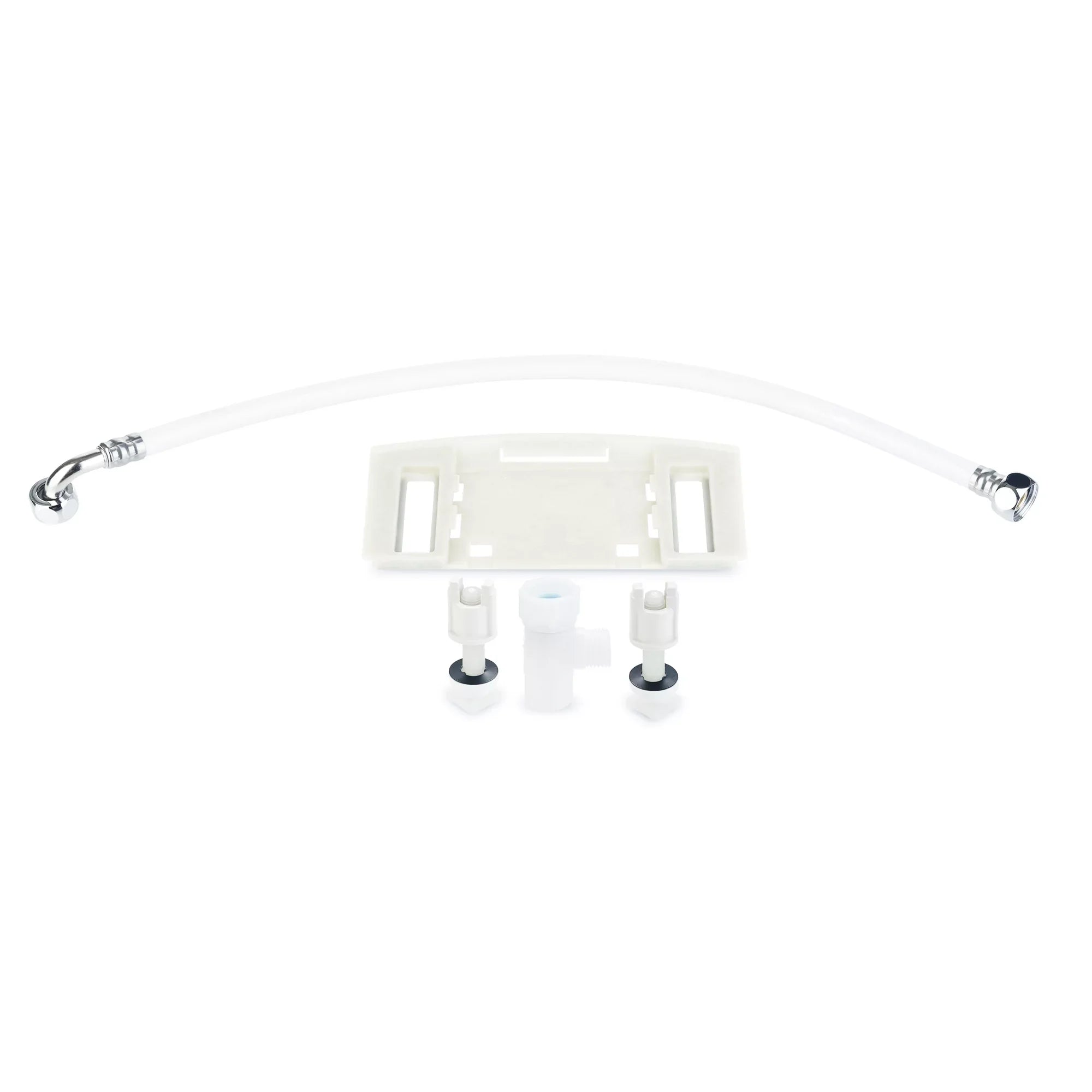 Brondell Swash  Bidet Seat with Sidearm, Dryer and Stainless Steel Nozzle, Round White