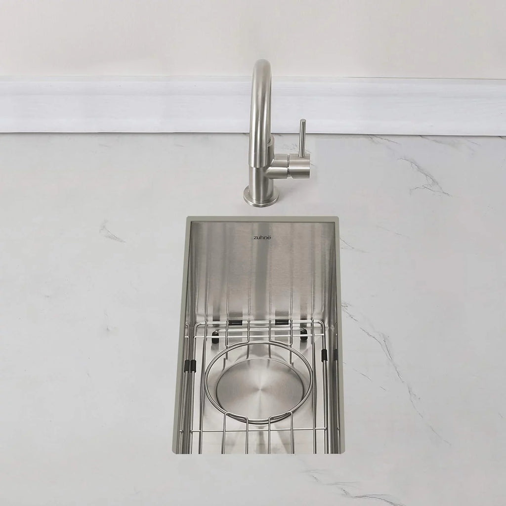 Small Undermount Bar Sink Or  Kitchen Sink,16-Gauge Stainless (10 By 18 Inch)