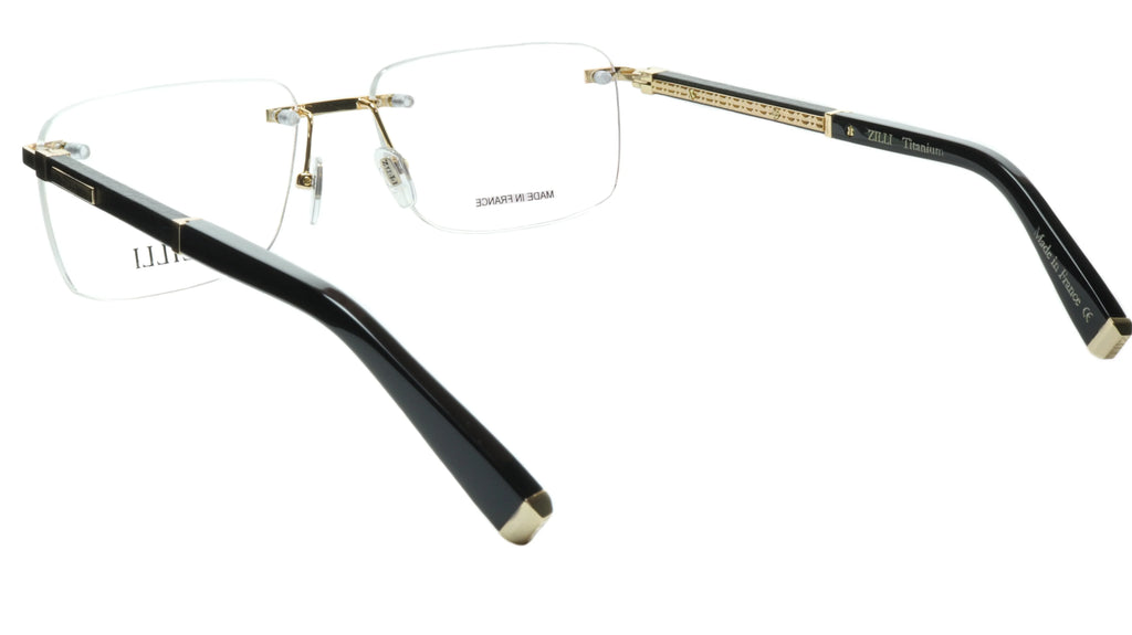Rimless Eyewear Made with Real Leather and High Quality Titanium