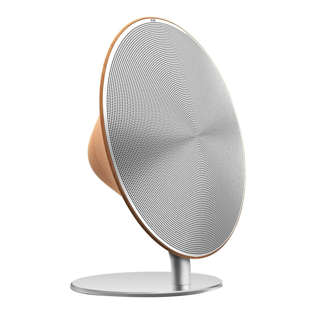 2 Channel Wireless Bluetooth Gramophone Wood Speaker with Touch Surface