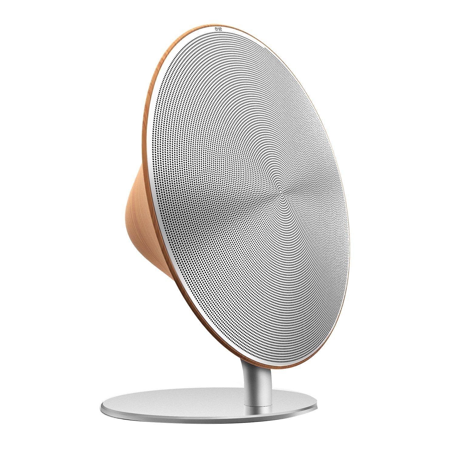 2 Channel Wireless Bluetooth Gramophone Wood Speaker with Touch Surface