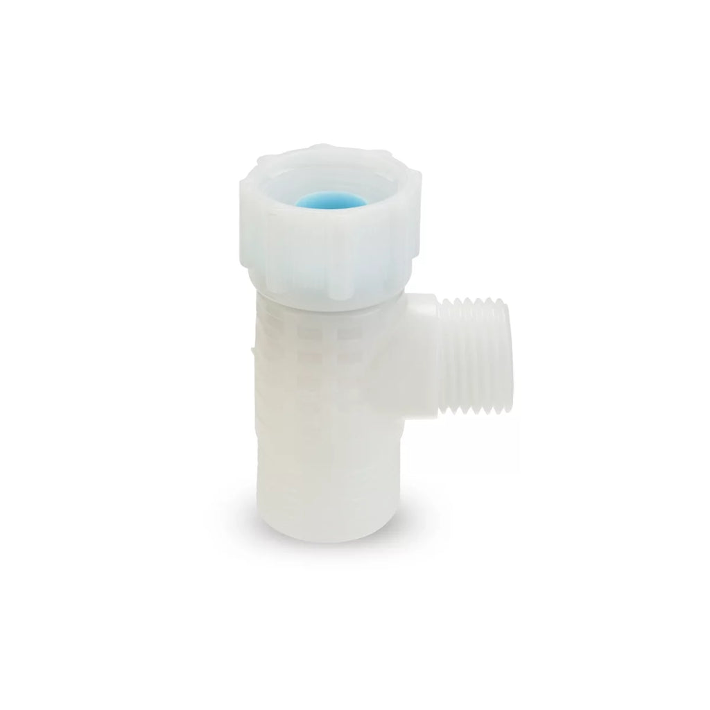 Brondell Swash  Bidet Seat with Sidearm, Dryer and Stainless Steel Nozzle, Round White