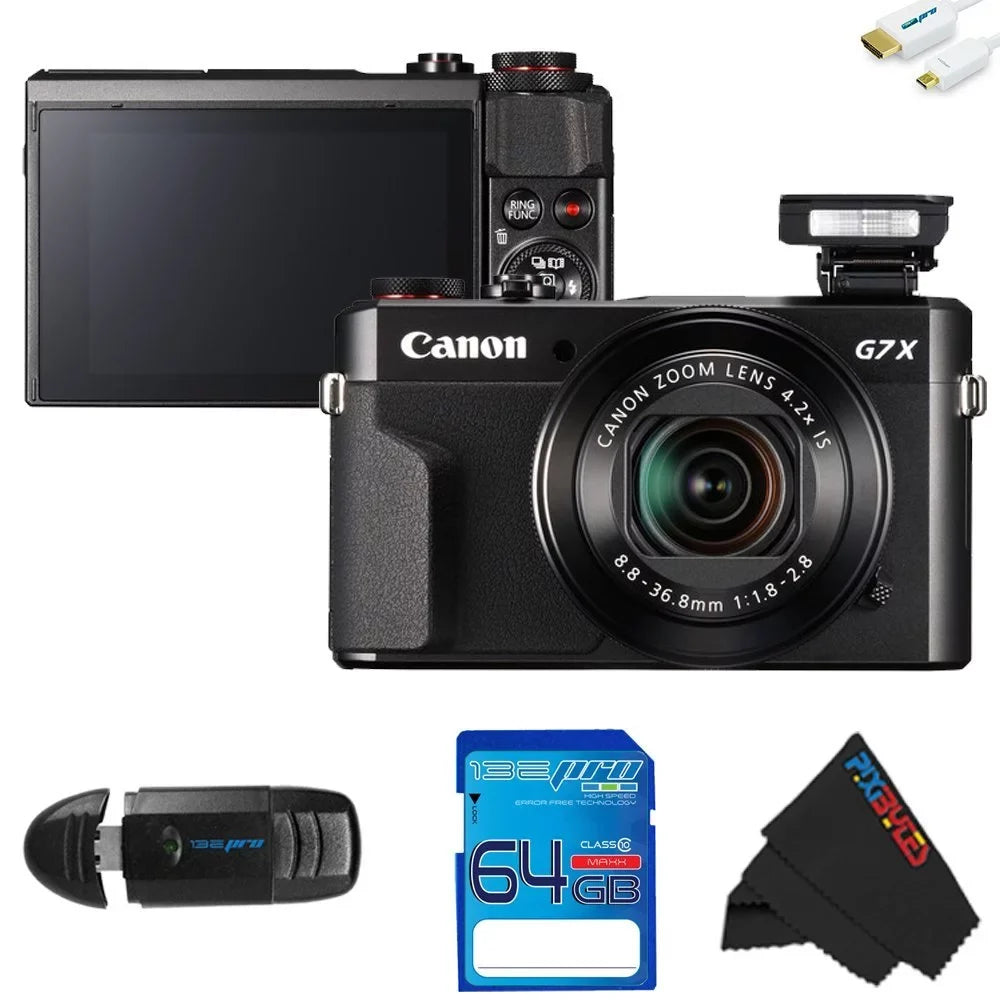 Canon PowerShot  Mark  Digital Camera + Pixi Starter Bundle Kit