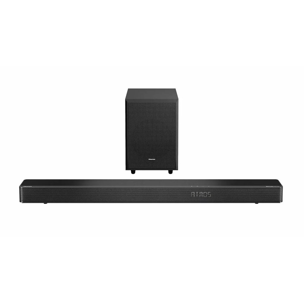 Restored Hisense  Soundbar with Wireless Subwoofer 3.1.2 Ch Black (Refurbished)