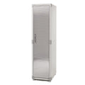 Seville Classics UltraHD Locker Storage Cabinet, 18"  x 24"  x 72" , Granite Gray