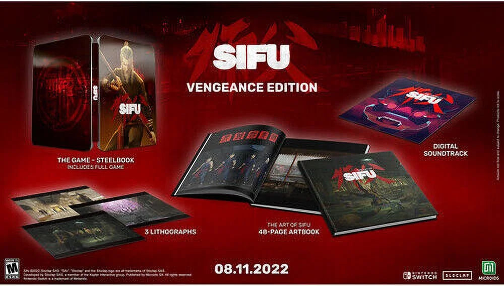 Sifu: Vengeance Edition for Nintendo Switch [New Video Game]