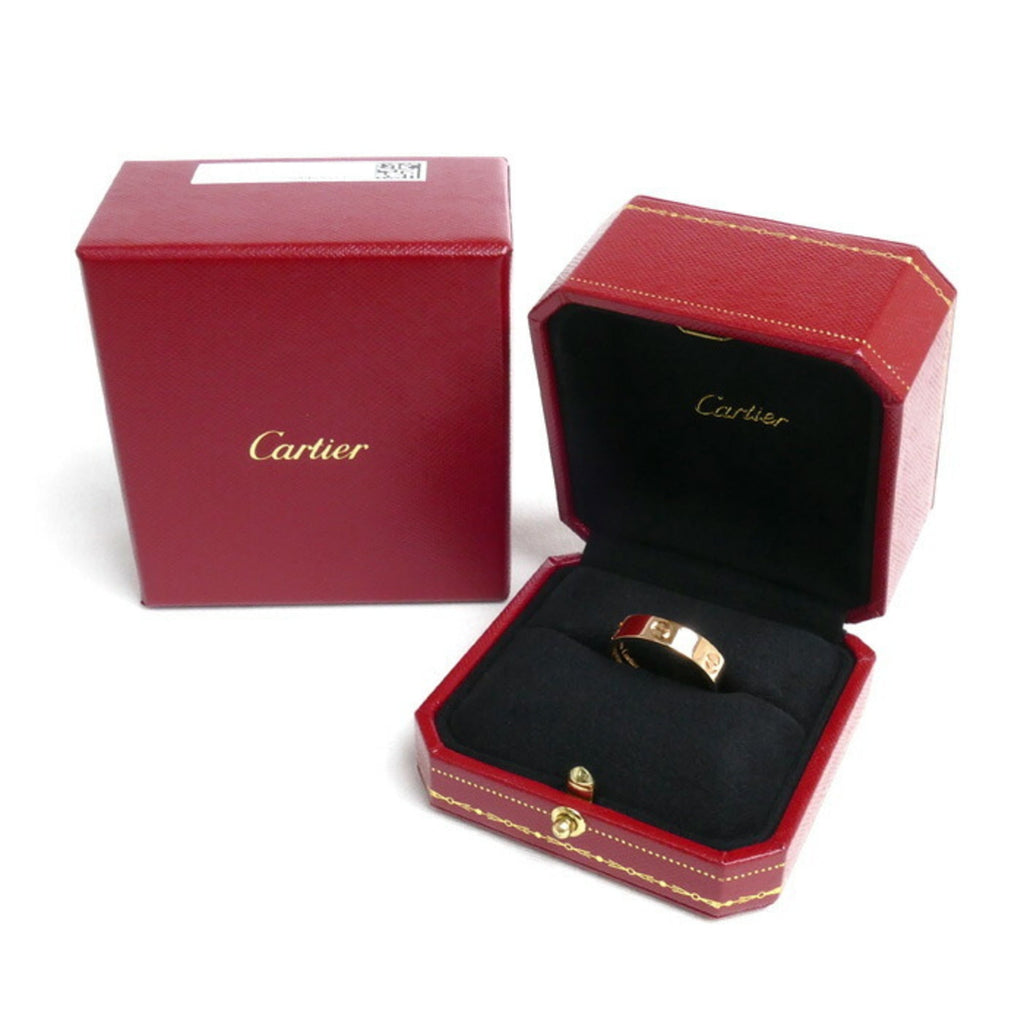 Pre-Owned   Pink Gold Love Ring  Size 23.5 64 7.0g Men's (Good)
