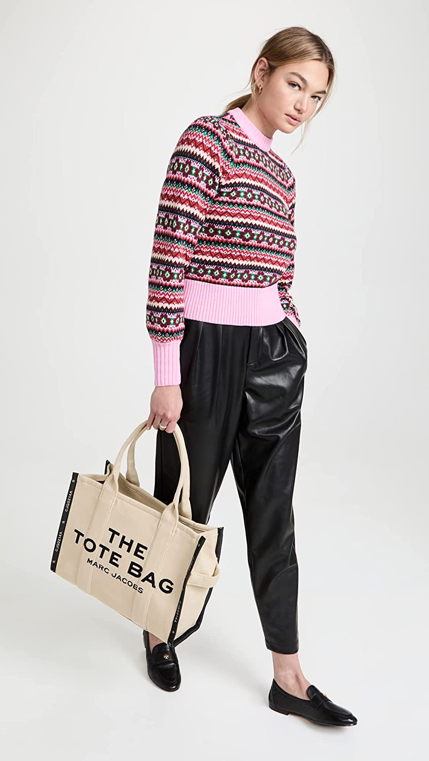 Marc Jacobs Womens Traveler Tote Bag Warm Sand