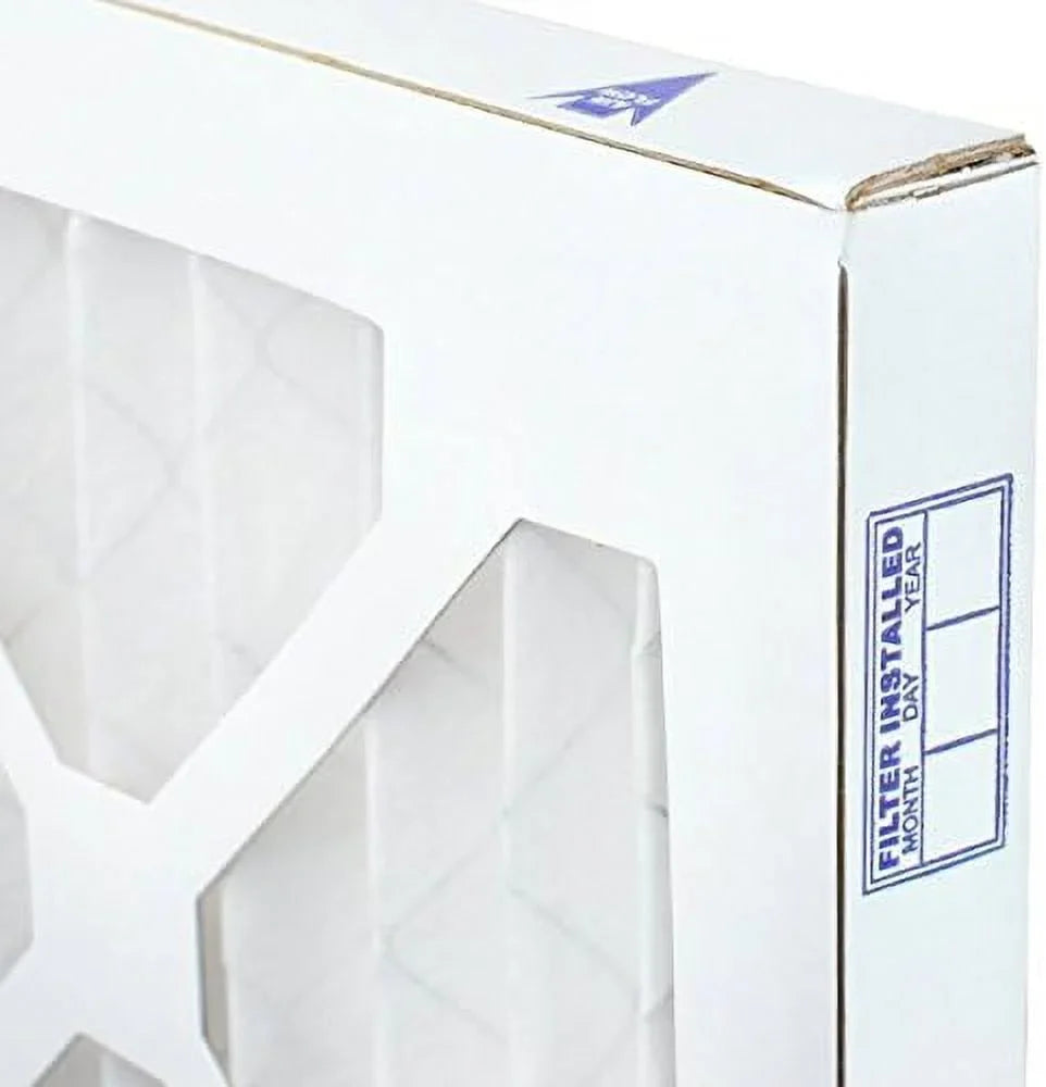 20X25x1 Air Filter  11 Pleated  Furnace  Air Conditioning  20X25x1, Allergy 12-Pack, Made In The