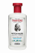 Thayers Alcohol-Free Witch Hazel with Organic Aloe Vera Formula Toner, Unscented 12 oz (Pack of 3)