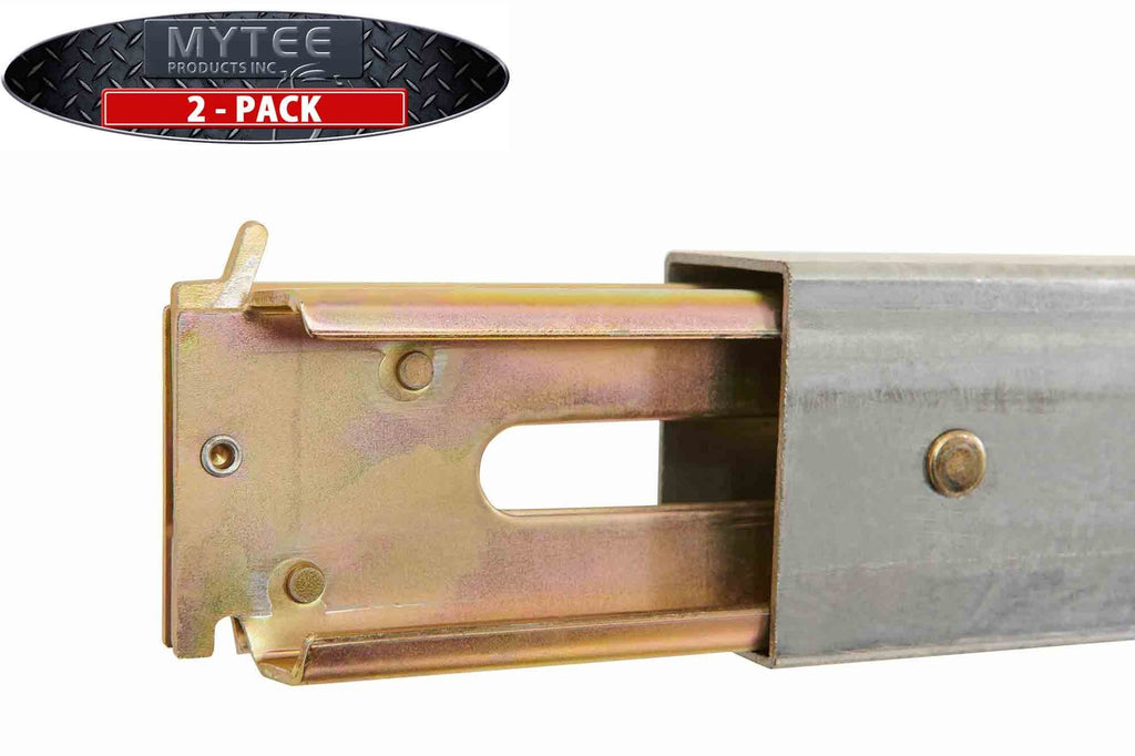 (2 Pack) 92"- 103" Adjustable Steel -Track Decking/Shoring Beams | Cargo Load Lock Bars for Enclosed Trailers, Trucks, Vans, with The  Track Tie-Down System