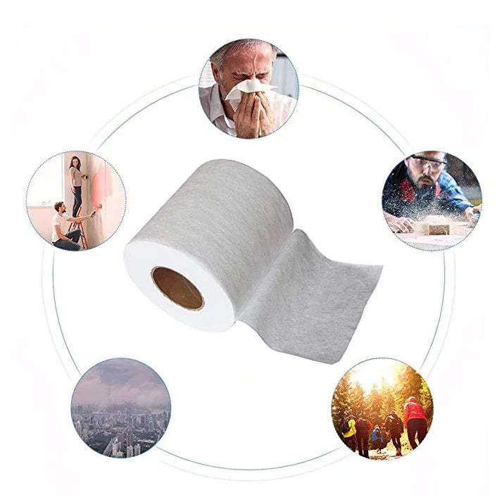 Meltblown Nonwoven  Fabric Mouth Face Craft Filter Interlining Cloth 5/10/20M/30M/50M/100M