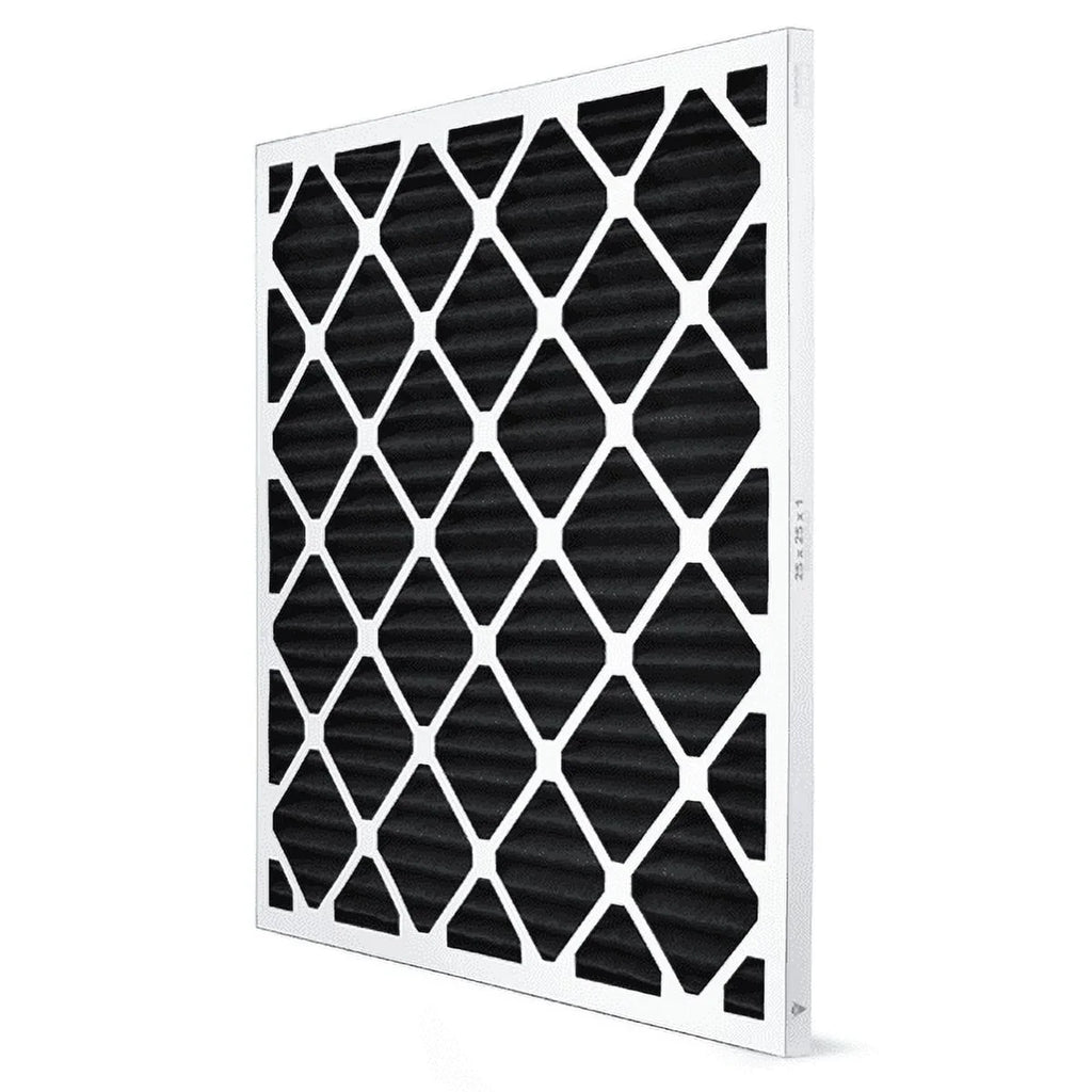 AIRx Filters Odor 25x25x1 Air Filter  8  Furnace Pleated Air Filter Replacement Box of 6, Made in the