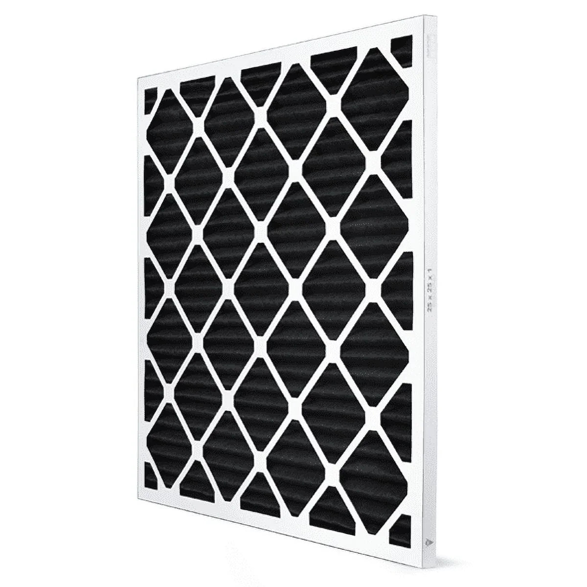 AIRx Filters Odor 25x25x1 Air Filter  8  Furnace Pleated Air Filter Replacement Box of 6, Made in the