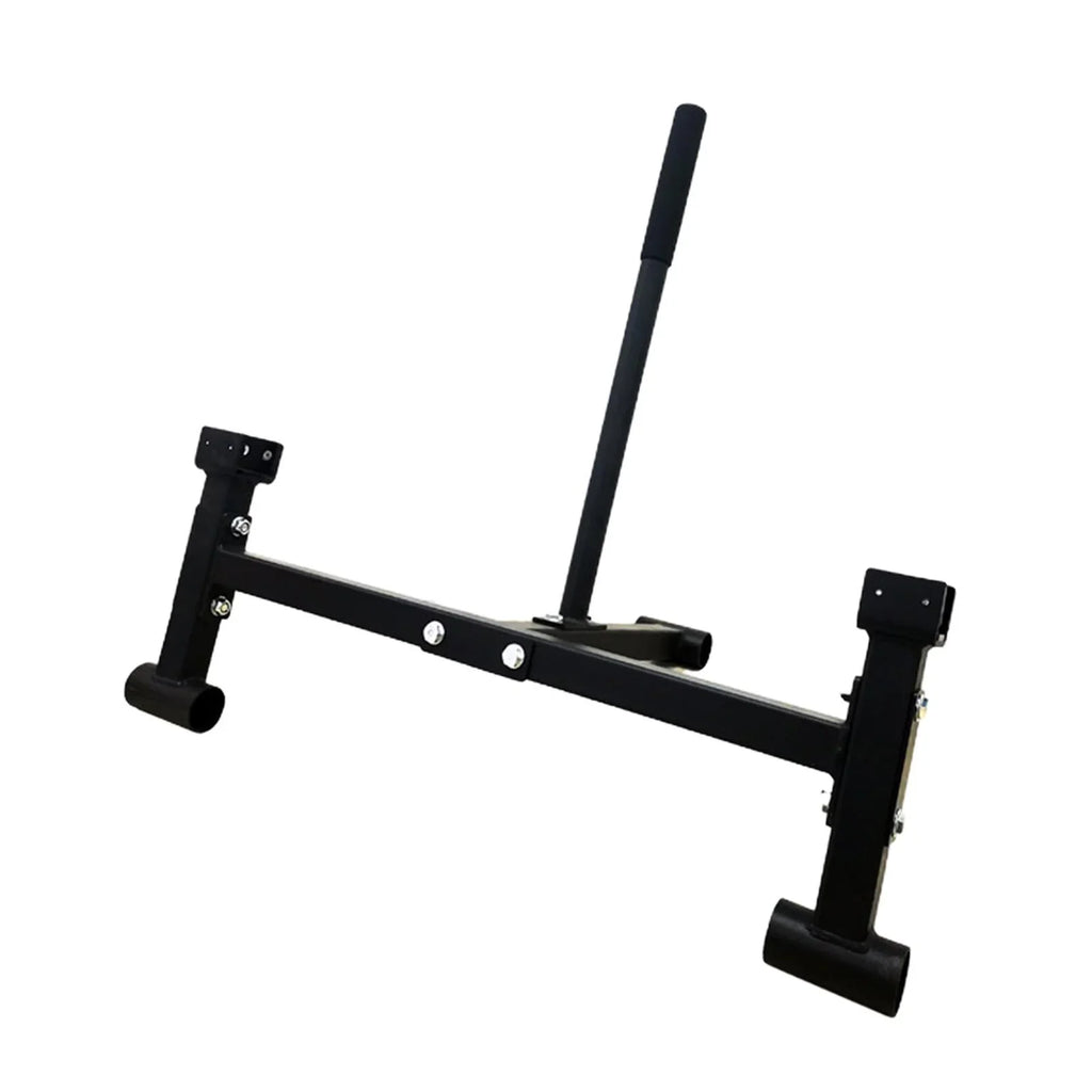 funtasica Deadlift Barbell Stand Compact Gym Equipment for Workout Sport Weight Plates