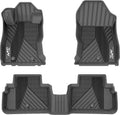 3W Car Floor Mats Liners for 2019-2023 Subaru Forester, All-Weather Mats Floor Liner Set,  Material, Black