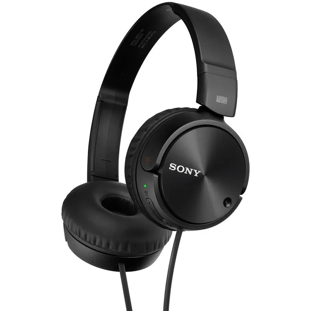 Sony  Noise Cancelling Headphones Extended Battery Life Bundle with Tech Smart  Audio Entertainment Bundle + Deco Essential Drawstring Bag