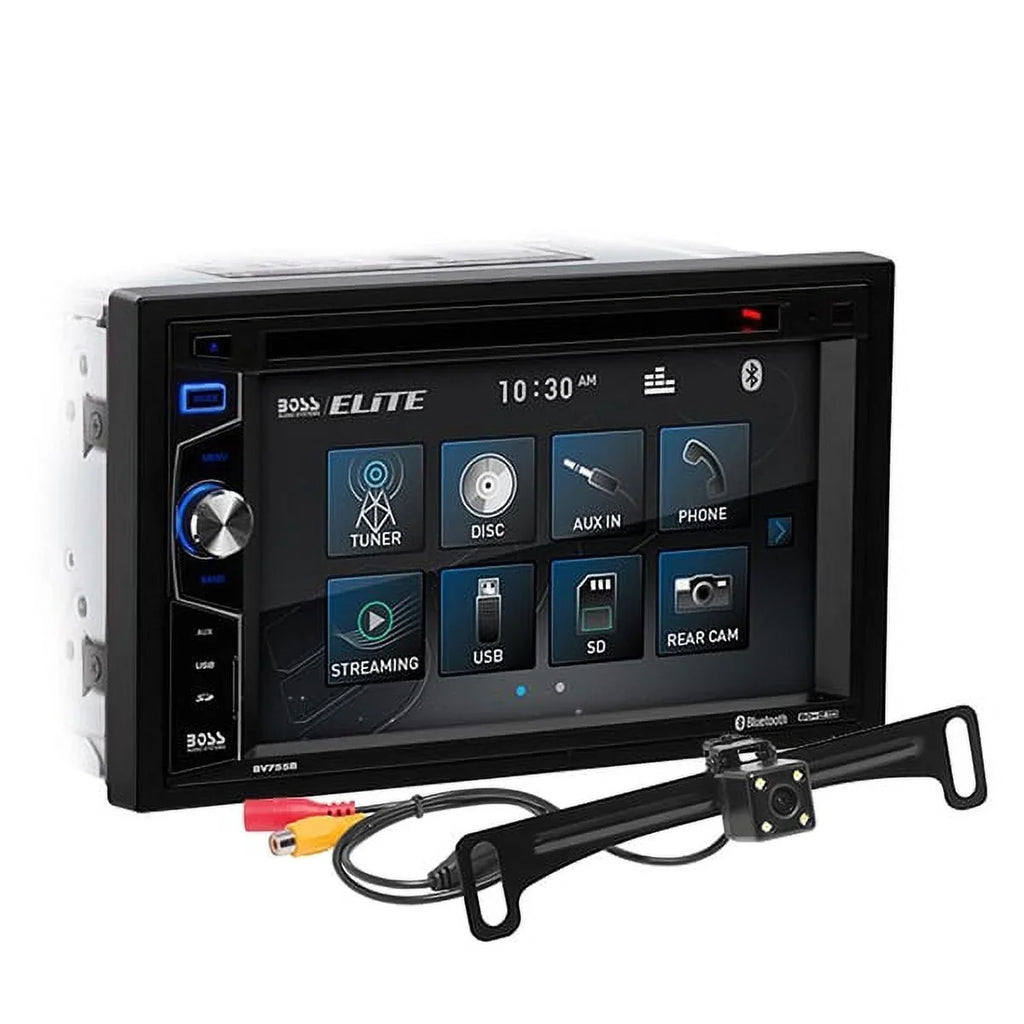 Quinn Acoustics  Automotive License Plate Bracket Type Rearview Backup Camera
